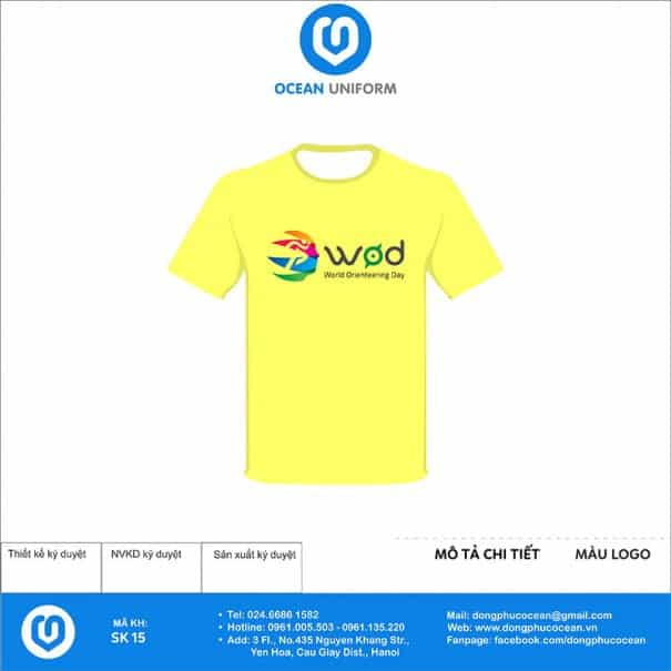 Áo phông đồng phục sự kiện World orienteering day